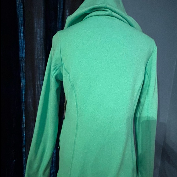 NWT Fila Sports Mint/blue trim pullover hoodie/zips up/thumbs open/pocket zips - Picture 6 of 13